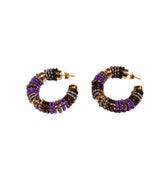 Créoles Gemstones Hoops Full Party Small