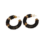 Créoles Gemstones Hoops Full Party Small