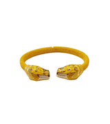 Bracelet Saphira Tibétain Tigres Peint Main