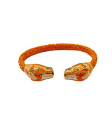 Bracelet Saphira Tibétain Tigres Peint Main