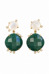 Celestial Gemstone Earrings