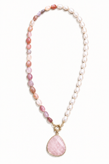 Rosé Aura Necklace