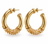 Big Hoops Gemstone