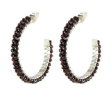 Anneaux de pierres précieuses Argent