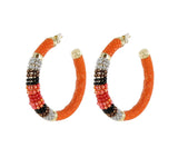 Big Hoops Saphira Beads Rainbow