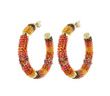 Créoles Gemstones Hoops Full Party Medium