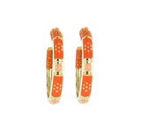 Créoles Saphira Confetti Medium