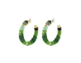 Créoles Gemstones Hoops Full Party Medium