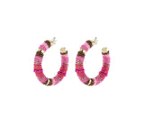 Créoles Gemstones Hoops Full Party Medium