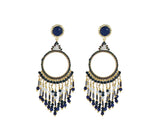 Créoles Gemstones Hoops Full Party Small