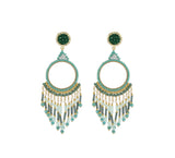 Créoles Gemstones Hoops Full Party Small