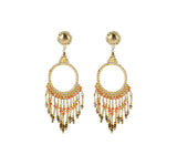 Créoles Gemstones Hoops Full Party Small