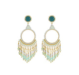 Créoles Gemstones Hoops Full Party Small