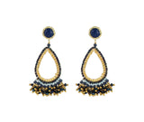 Créoles Gemstones Hoops Full Party Small