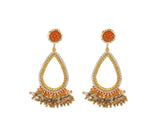 Créoles Gemstones Hoops Full Party Small