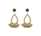 Créoles Gemstones Hoops Full Party Small