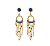 Créoles Gemstones Hoops Full Party Small