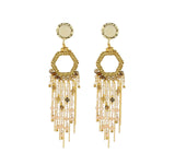 Créoles Gemstones Hoops Full Party Small