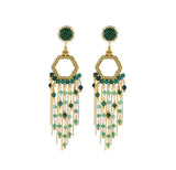 Créoles Gemstones Hoops Full Party Small