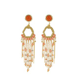 Créoles Gemstones Hoops Full Party Small