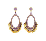 Créoles Gemstones Hoops Full Party Small