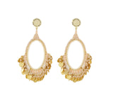 Créoles Gemstones Hoops Full Party Small