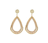 Créoles Gemstones Hoops Full Party Small