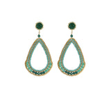 Créoles Gemstones Hoops Full Party Small