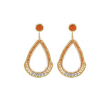 Créoles Gemstones Hoops Full Party Small