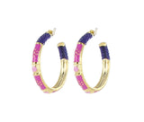 Créoles Saphira Confetti Medium