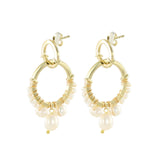 Gemstone Twin Hoops Petite