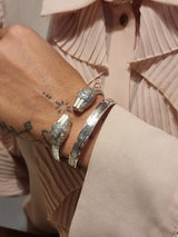 Bracelet Saphira Tibétain Tigres Peint Main