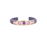 Bangle Saphira Art Deco Hand Painted