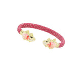 Jonc Saphira Fabuleux Grenouilles Peint Main