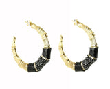 Créoles Saphira Bambou Doré