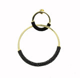 Créoles Saphira Velours