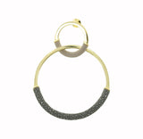 Créoles Saphira Velours