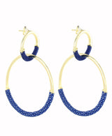 Créoles Saphira Velours