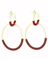 Créoles Saphira Velours