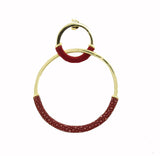 Créoles Saphira Velours