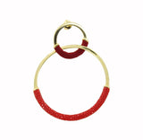 Créoles Saphira Velours