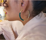 Saphira Hoops Basic Medium