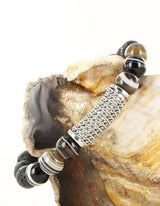 Beads Twisted Chains Silver