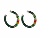 Big Hoops Saphira Beads Rainbow