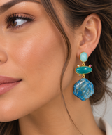 Azure Éclat Earrings