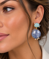 Celestial Gemstone Earrings