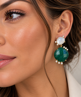 Celestial Gemstone Earrings