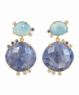Celestial Gemstone Earrings
