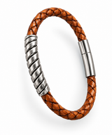 The Torque Leather Bracelet
