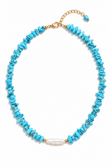 Coral Pearl Necklace